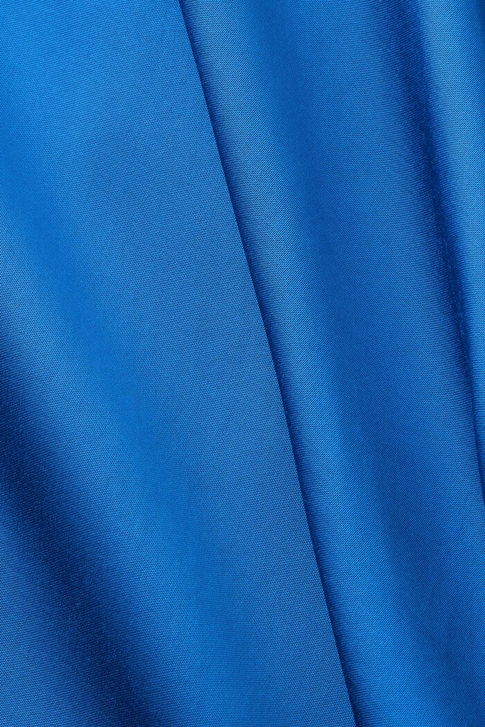 Satijnen midirok, BRIGHT BLUE, detail image number 4