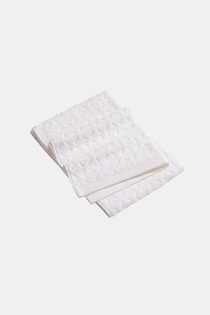 Handdoek van 100% biologisch katoen, WHITE, overview