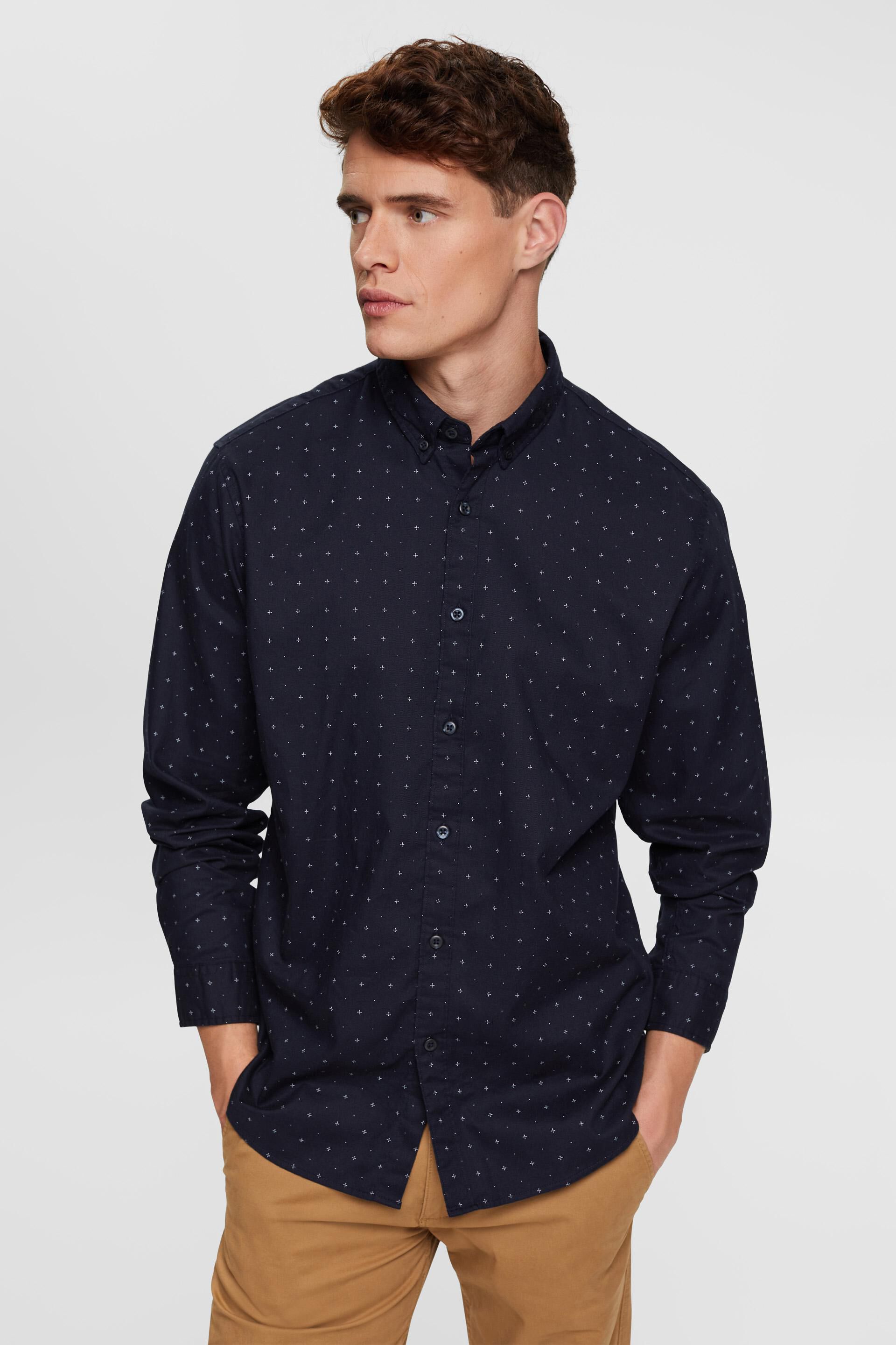 Esprit Overhemd Met Button-down-kraag voor heren Heren Kleding voor voor Overhemden voor Nette overhemden 