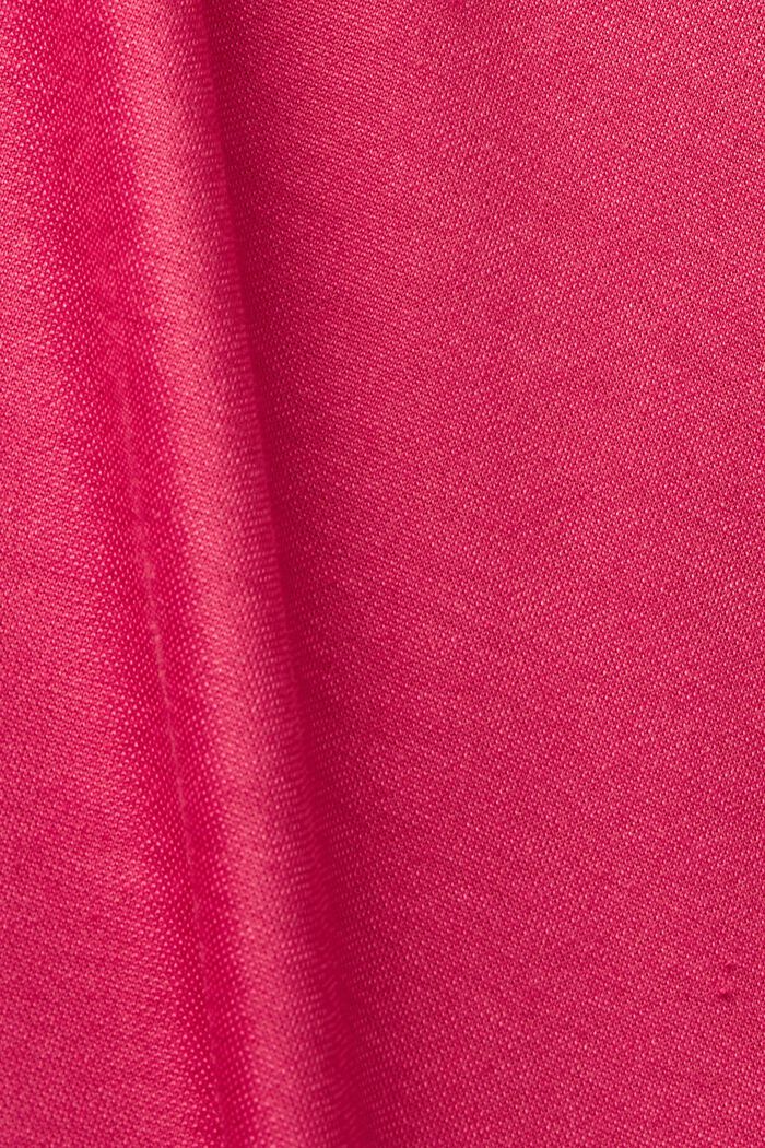 Mini-jurk met volumineuze mouwen, DARK PINK, detail image number 6
