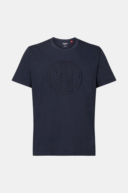 T-shirt met logo van stiksel, 100% cotton