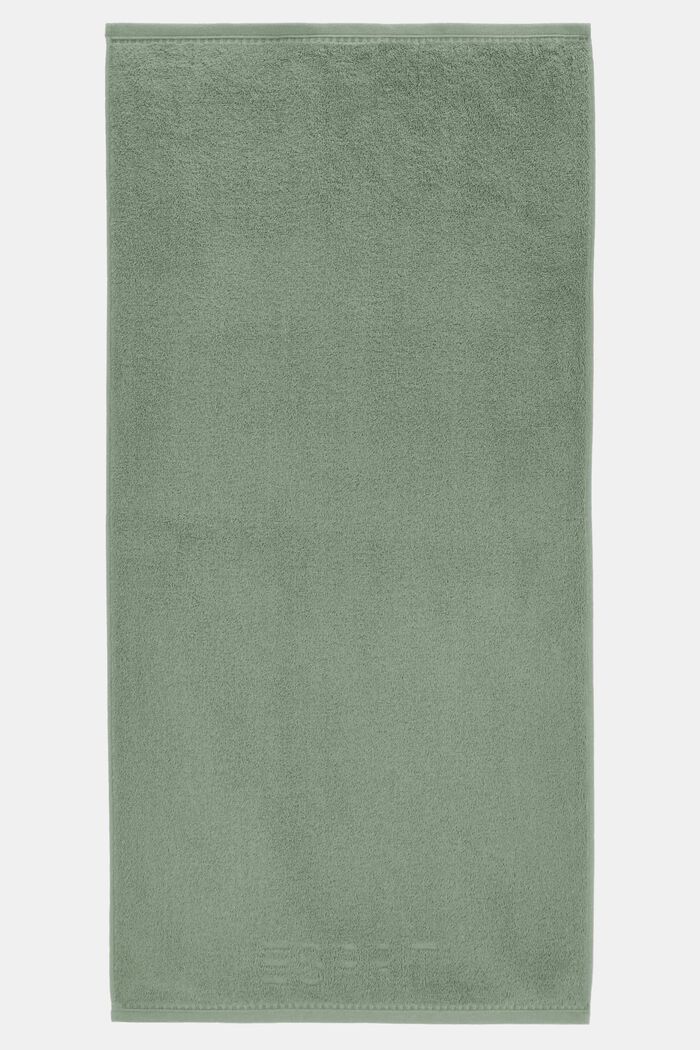 Collection de draps de bain en tissu éponge, SOFT GREEN, detail image number 0