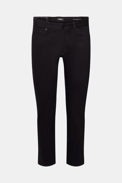 Slim fit-jeans, BLACK RINSE, overview
