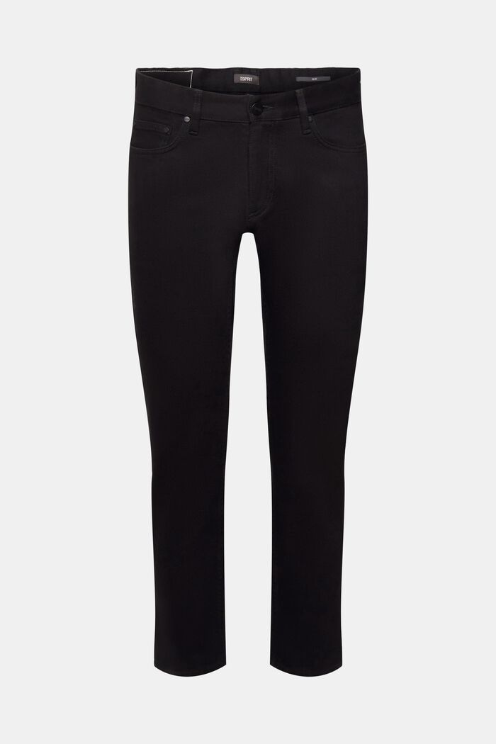 Slim fit-jeans, BLACK RINSE, detail image number 6