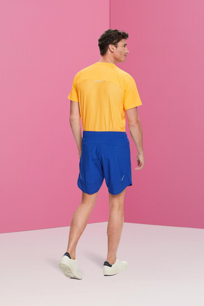 Short de sport à poches zippées, BRIGHT BLUE, detail image number 3
