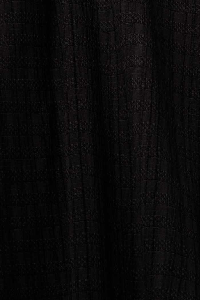 Robe longueur midi structurée, BLACK, detail image number 5