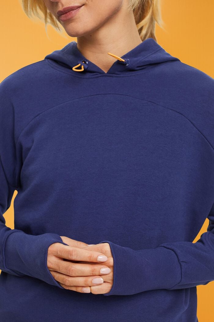 Hoodie sweatshirt, NAVY, detail image number 2