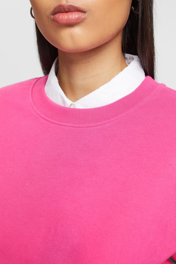 Sweat-shirt de coupe Relaxed Fit, PINK FUCHSIA, detail image number 2