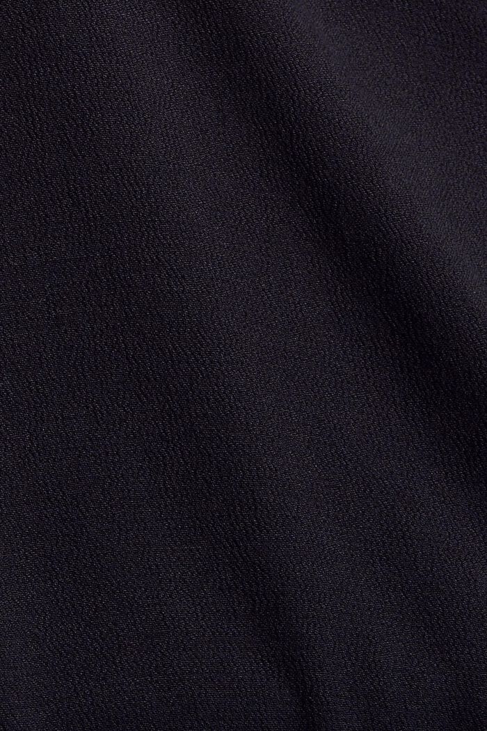Crêpe blouse van LENZING™ ECOVERO™, BLACK, detail image number 4