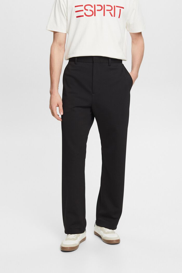 Pantalon en twill, BLACK, detail image number 0