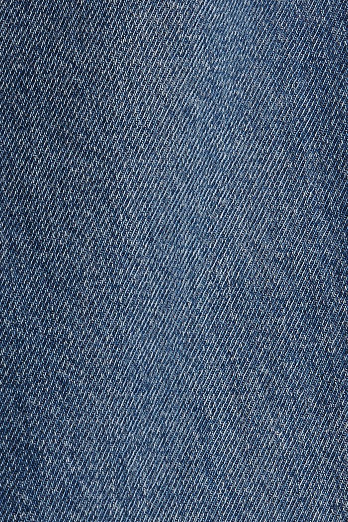 Denim 100 % coton, BLUE DARK WASHED, detail image number 4