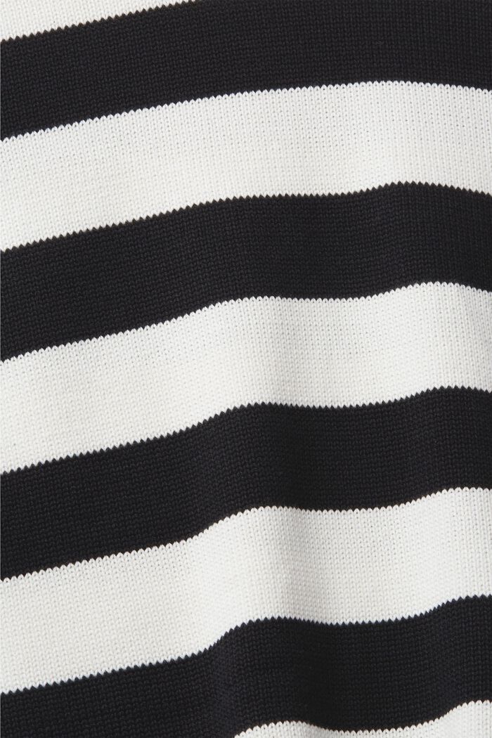 Sweater à rayures, 100 % coton, OFF WHITE, detail image number 5