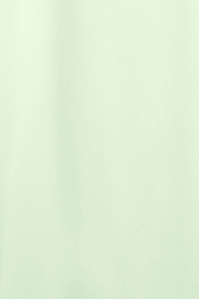 Crêpe blouse met hals met split, CITRUS GREEN, detail image number 5