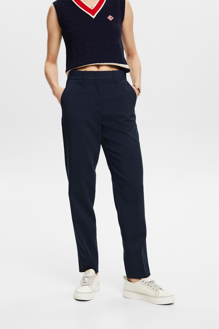 Mid-rise chino, NAVY, detail image number 0