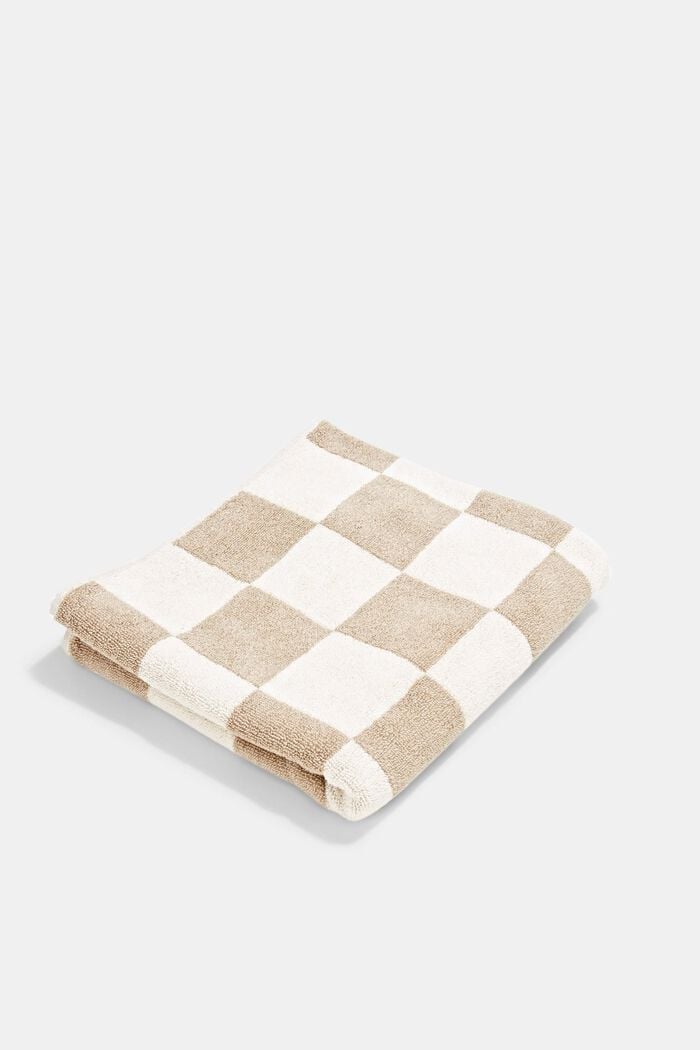 Handdoek van badstof, 100% katoen, SAND, detail image number 0