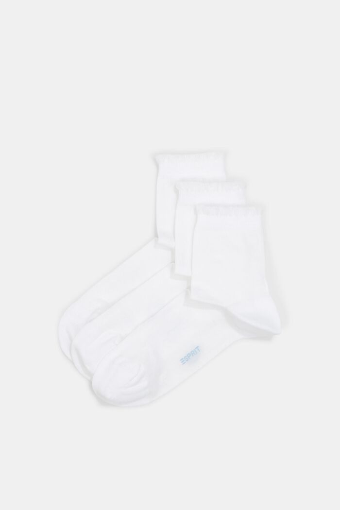 Socks, WHITE, overview