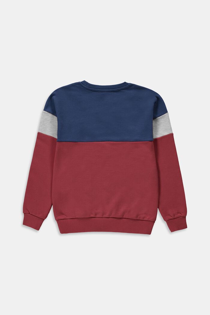 Sweatshirt met colour block