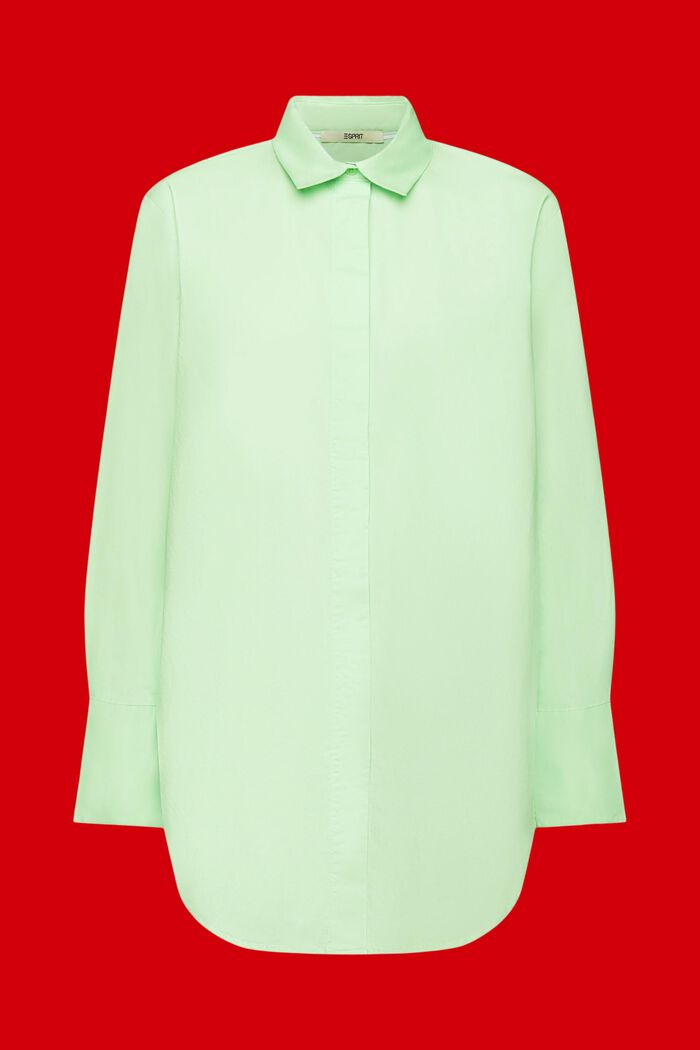 Oversized overhemdblouse, CITRUS GREEN, detail image number 6