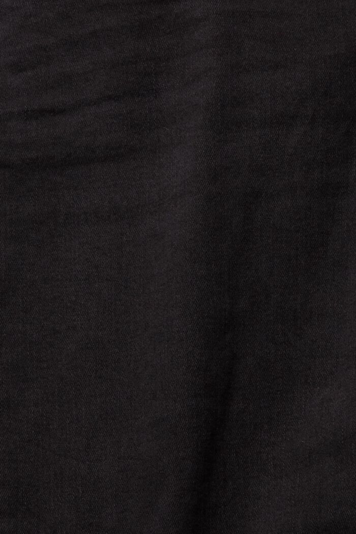 Slim fit-jeans met stretch, BLACK DARK WASHED, detail image number 6