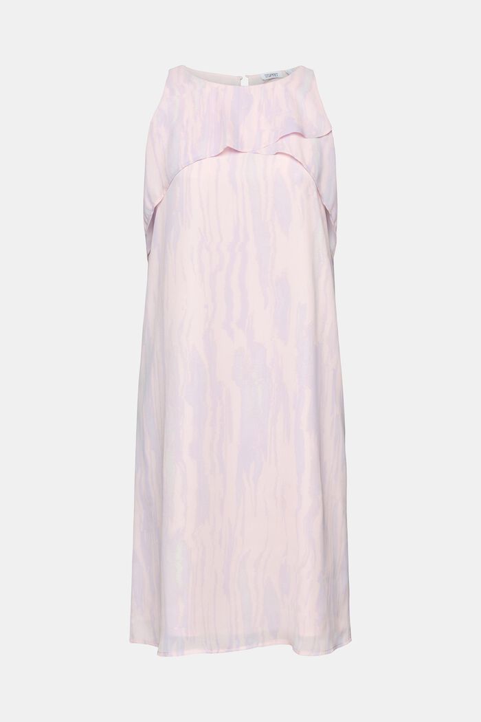 Mini-robe imprimée en crêpe mousseline, PASTEL PINK, detail image number 6
