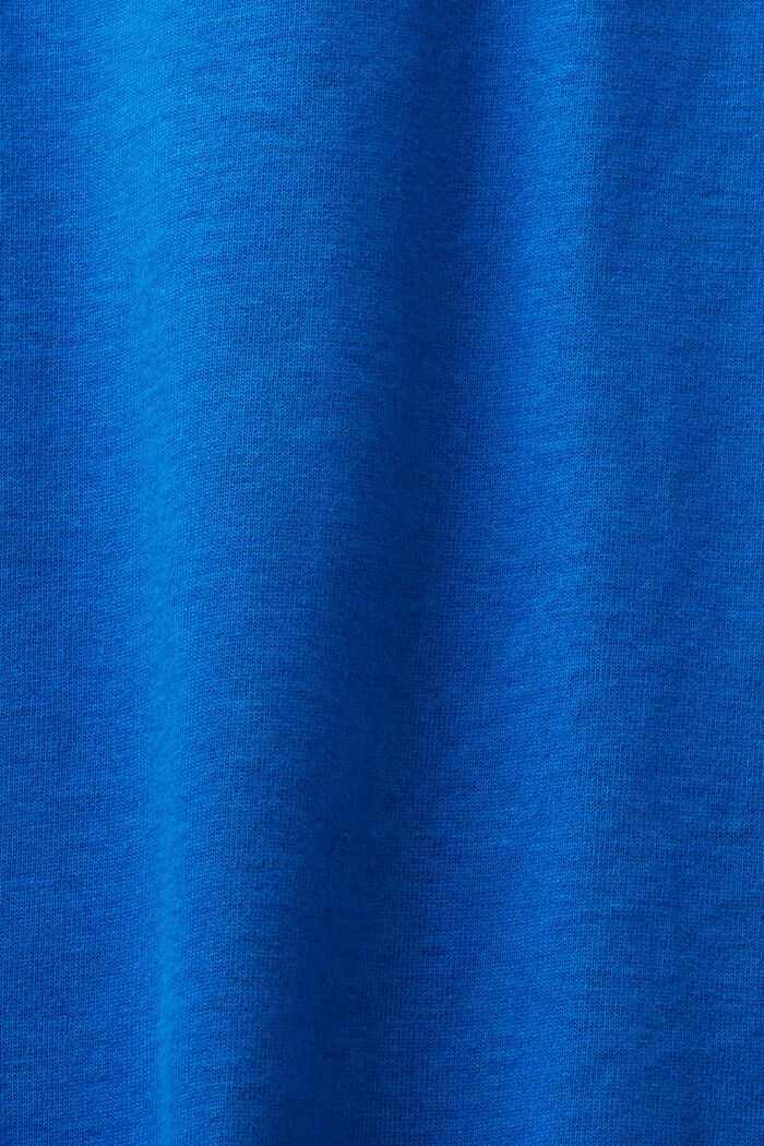 Longsleeve top van organic cotton, BRIGHT BLUE, detail image number 5