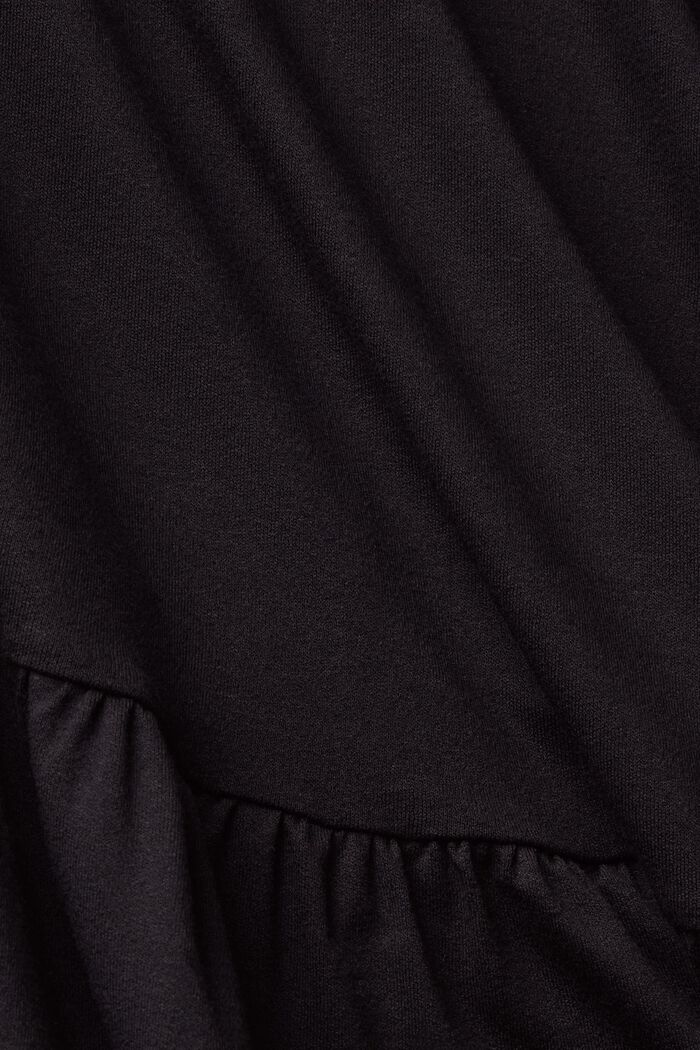 Mini-robe en maille, LENZING™ ECOVERO™, BLACK, detail image number 5