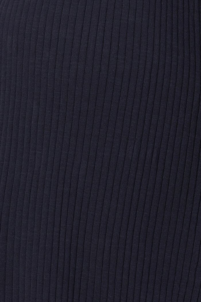 Robe en fine maille 100 % coton biologique, NIGHT SKY BLUE, detail image number 3