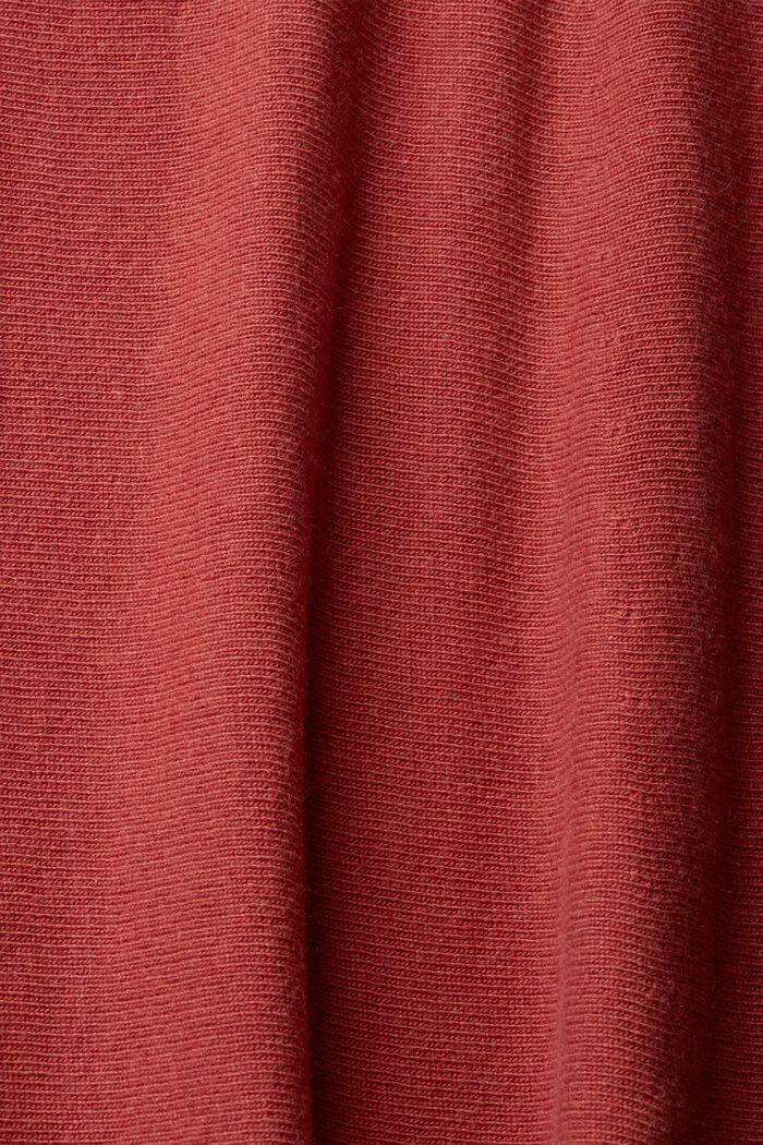 Jupe en laine mélangée, TERRACOTTA, detail image number 5