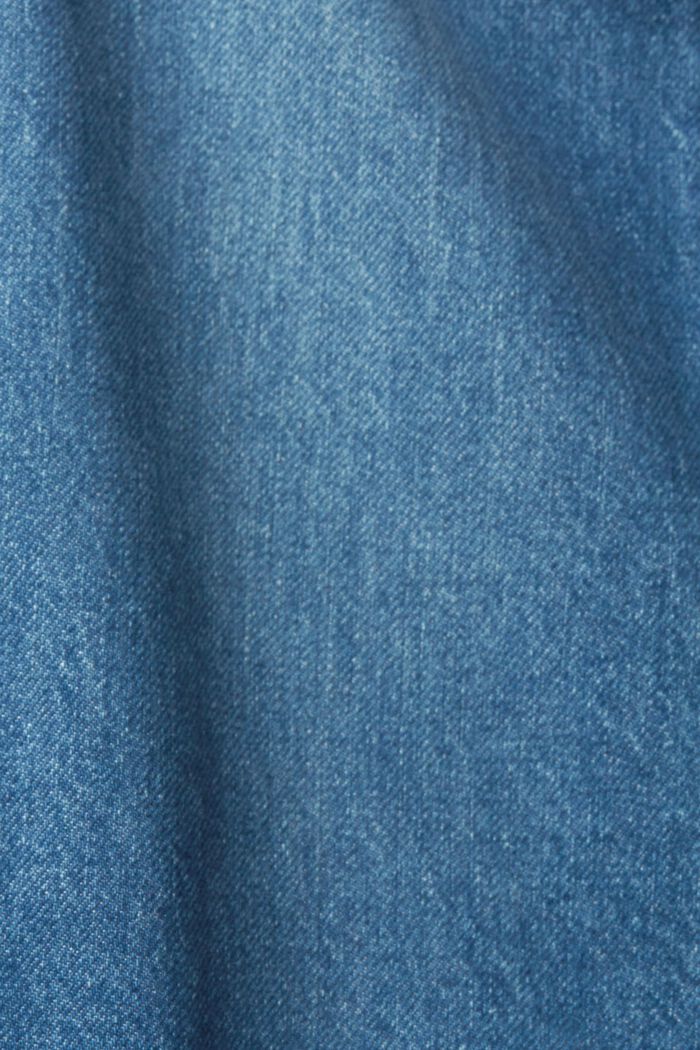 Jupe en jean, coton biologique, BLUE MEDIUM WASHED, detail image number 1