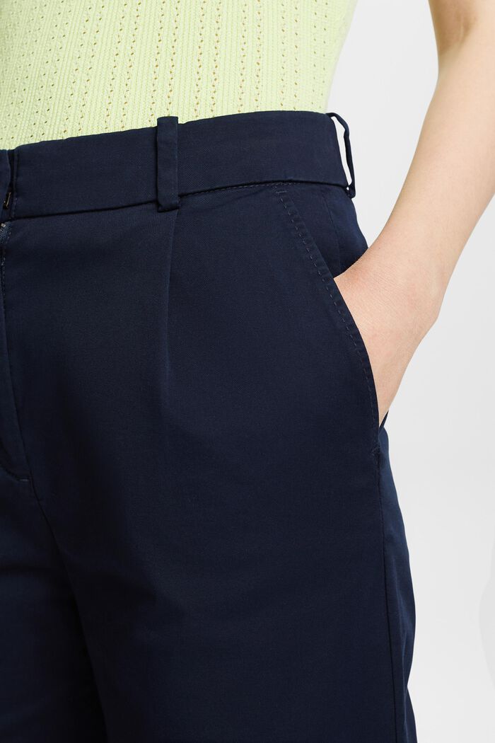 Chino à jambes larges, NAVY, detail image number 4