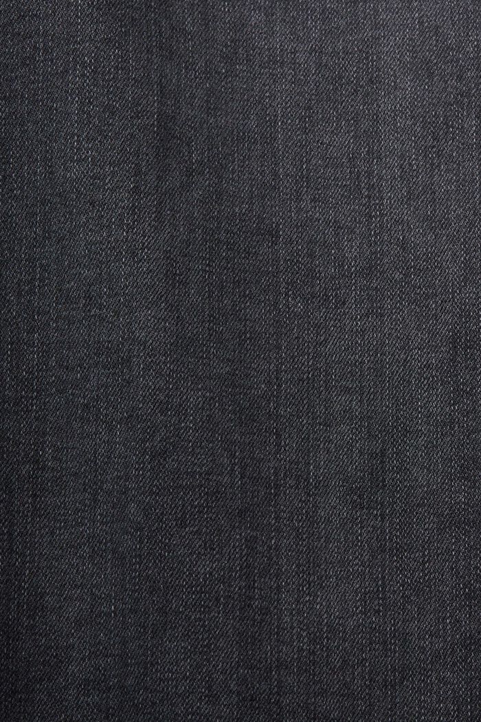 High-rise jeans met wijde pijpen, BLACK MEDIUM WASHED, detail image number 5