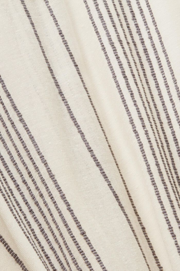 Robe caftan structurée à ceinture, OFF WHITE, detail image number 5