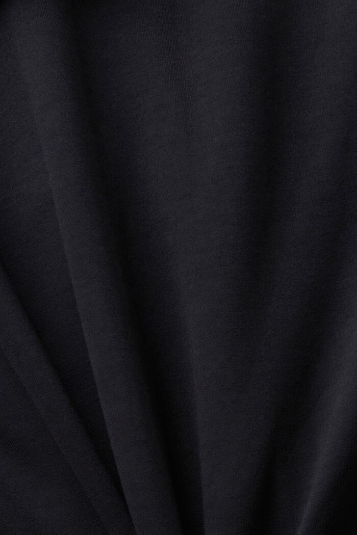 Sweat à capuche zippé, BLACK, detail image number 4