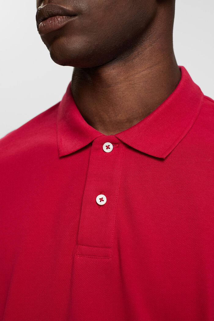 Polo coupe Slim Fit, DARK PINK, detail image number 2