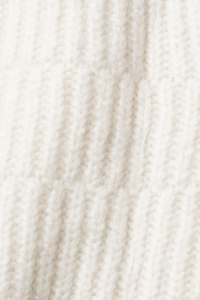 Pull sans manches en laine mélangée, OFF WHITE, detail image number 5