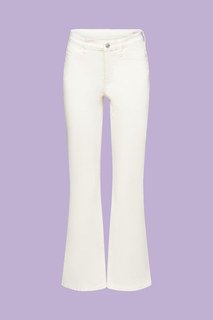 High-rise spijkerbroek Bootcut, OFF WHITE, detail image number 6