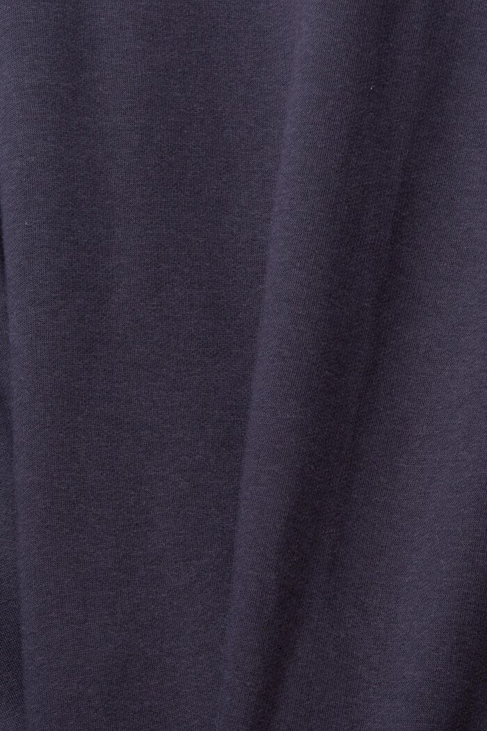 Gerecycled: effen sweatshirt, NAVY, detail image number 1
