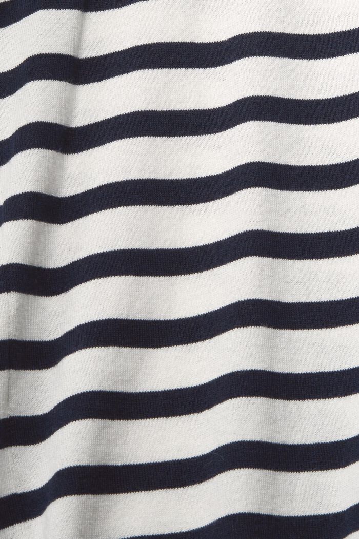 Fijngebreide trui van 100% katoen, OFF WHITE COLORWAY, detail image number 1