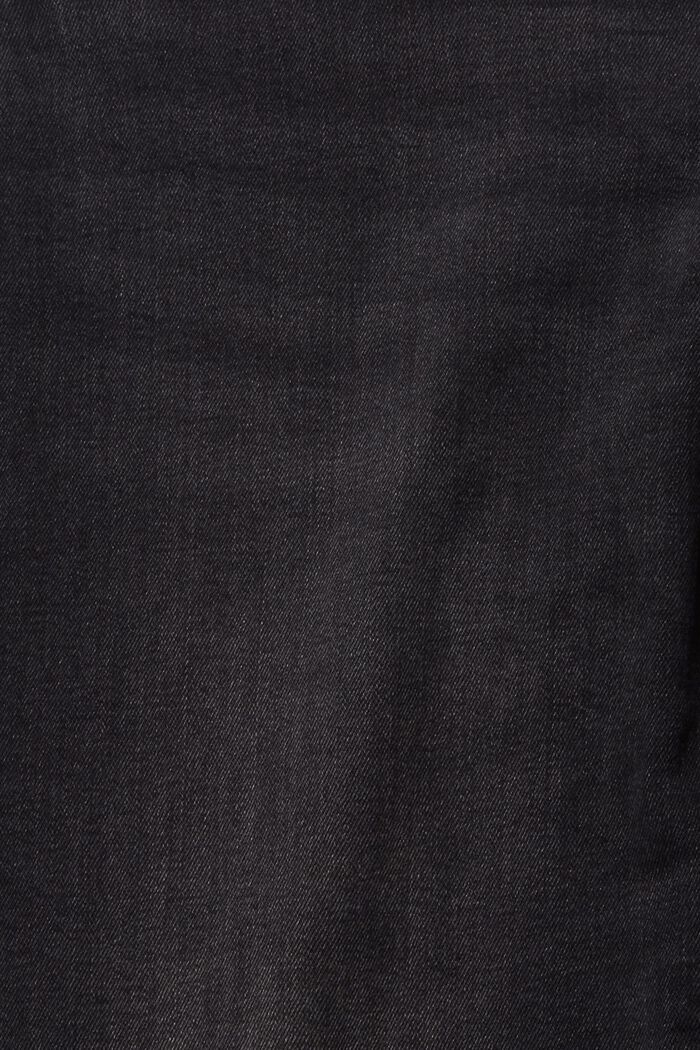 Jeans met wijde pijpen, BLACK DARK WASHED, detail image number 1
