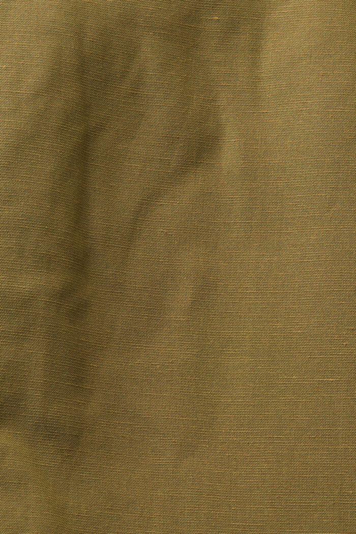Single-breasted blazer voor mix & match, KHAKI GREEN, detail image number 5
