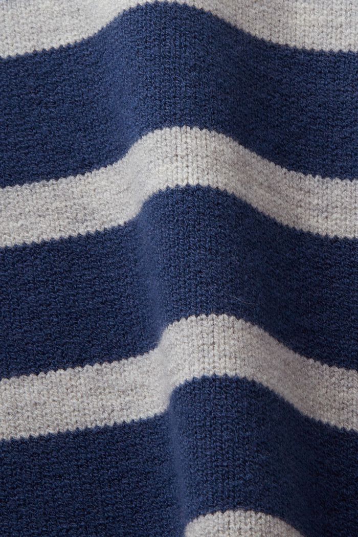 Pull-over à col roulé, GREY BLUE, detail image number 5