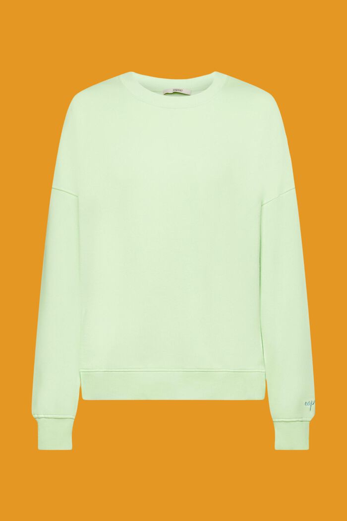 Oversized sweatshirt, CITRUS GREEN, detail image number 6
