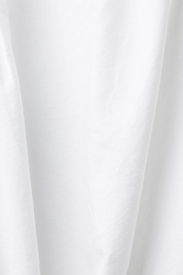 Katoenen blouse met een zak, WHITE, detail image number 5