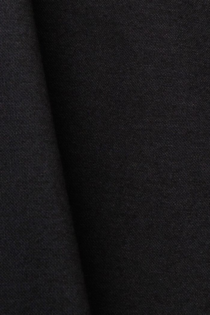 Mini-jurk met volumineuze mouwen, BLACK, detail image number 5