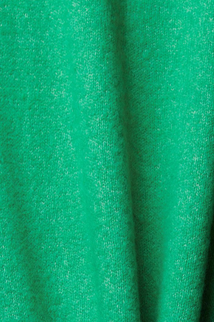 Gebreide coltrui, LIGHT GREEN, detail image number 6