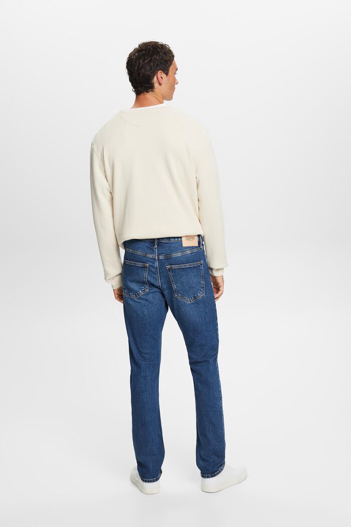 Gerecycled: slim fit jeans, BLUE MEDIUM WASHED, detail image number 3
