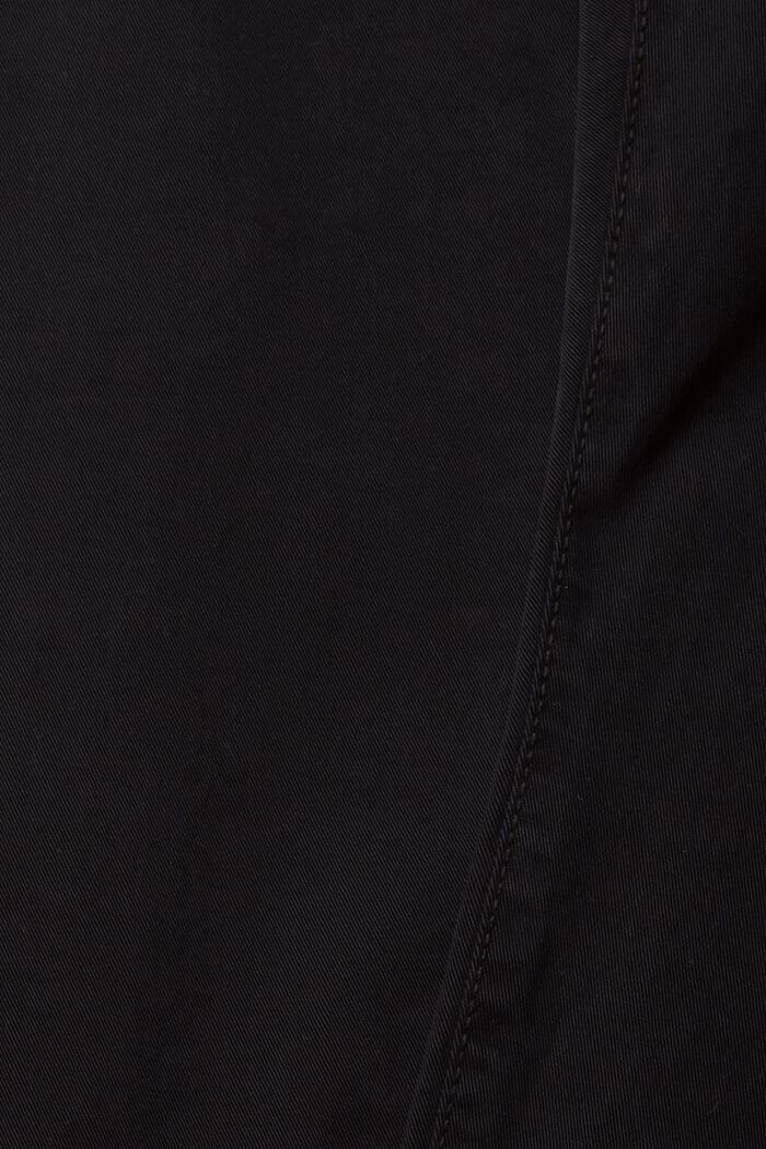 Pantalon de coupe Slim Fit, coton biologique, BLACK, detail image number 1