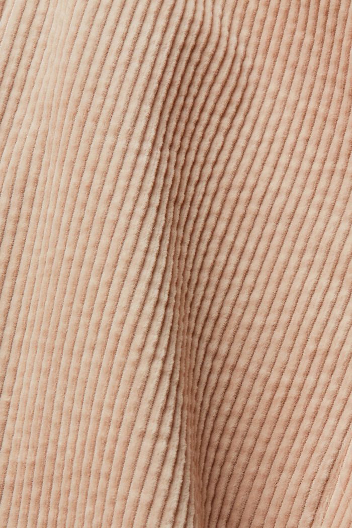 Corduroy broek van katoen, LIGHT TAUPE, detail image number 5