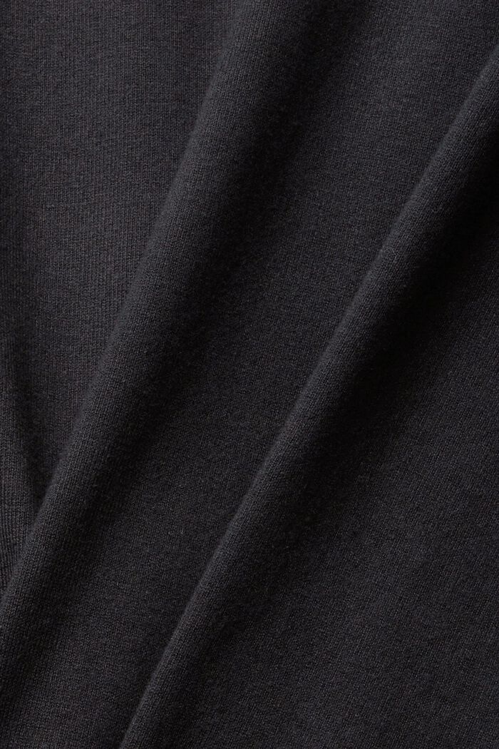 Robe-pull longueur genoux, BLACK, detail image number 1