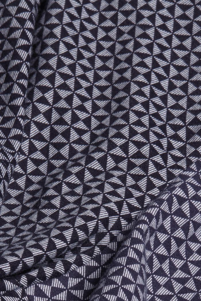 Pyjamashort met motief van 100% biologisch katoen, NAVY, detail image number 4